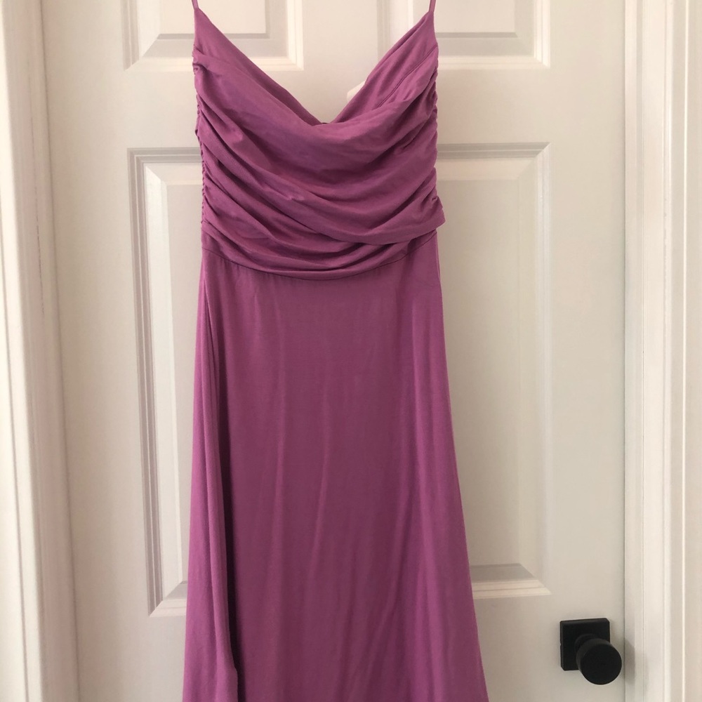 Ann Taylor strapless dress Sz s